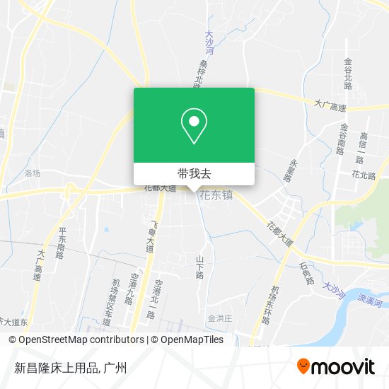 新昌隆床上用品地图