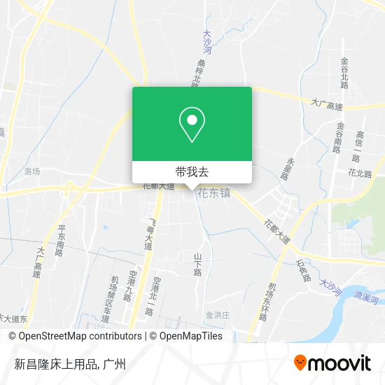 新昌隆床上用品地图