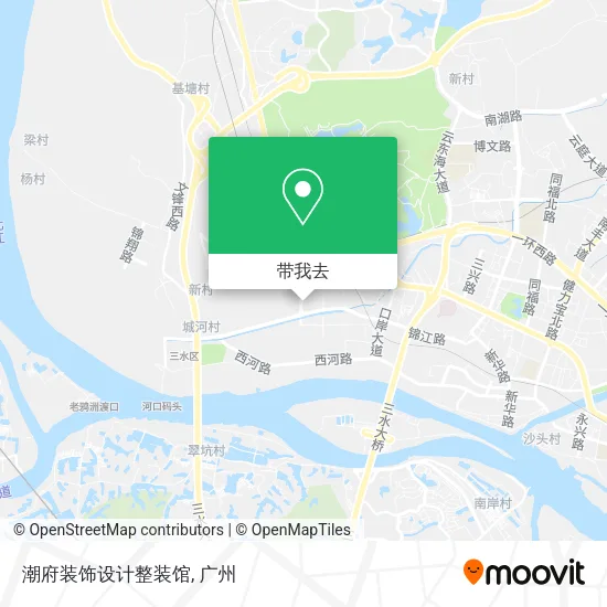 潮府装饰设计整装馆地图