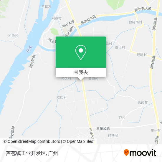芦苞镇工业开发区地图