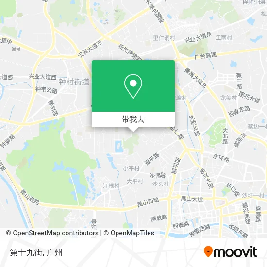 第十九街地图