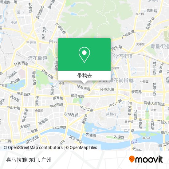 喜马拉雅-东门地图
