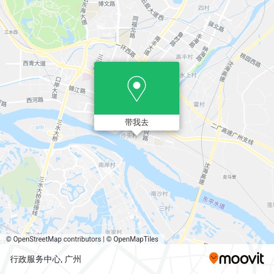 行政服务中心地图
