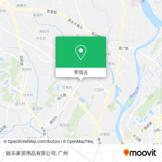 丽乐家居用品有限公司地图