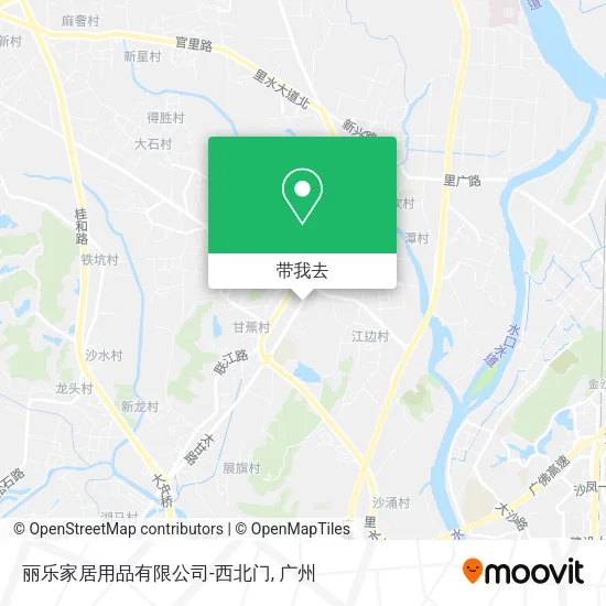 丽乐家居用品有限公司-西北门地图