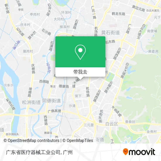 广东省医疗器械工业公司地图