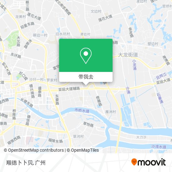 顺德卜卜贝地图