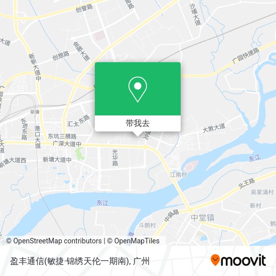 盈丰通信(敏捷·锦绣天伦一期南)地图