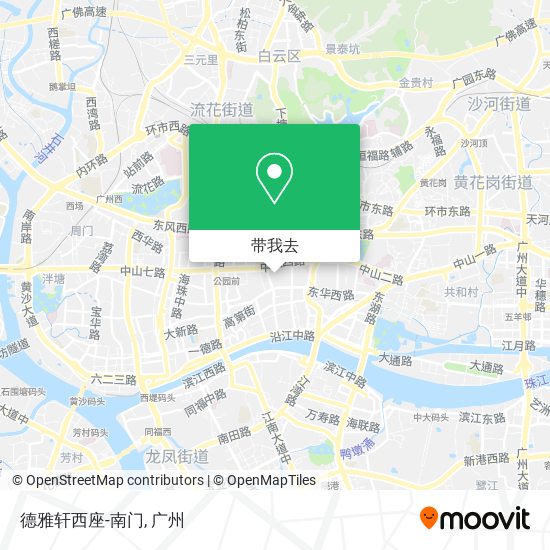 德雅轩西座-南门地图