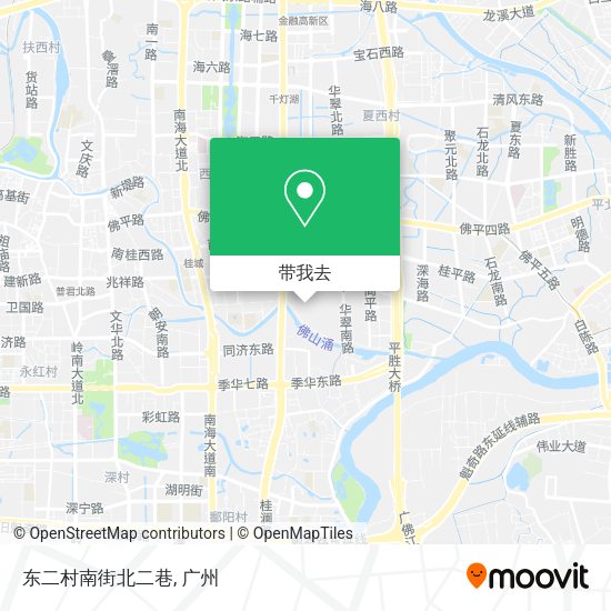 东二村南街北二巷地图