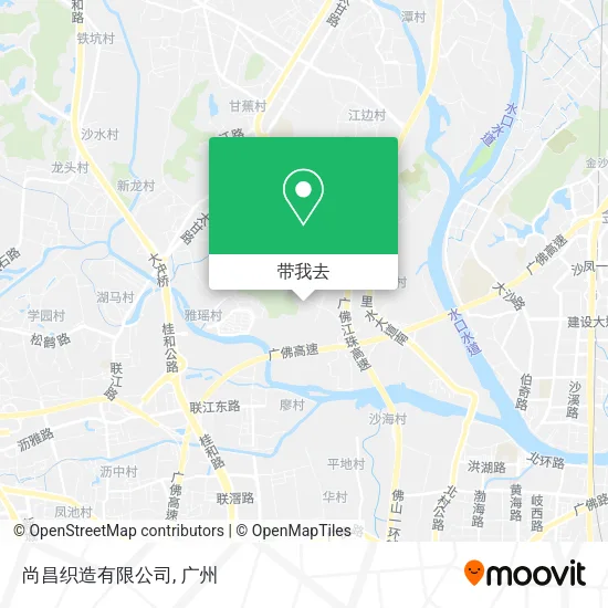 尚昌织造有限公司地图