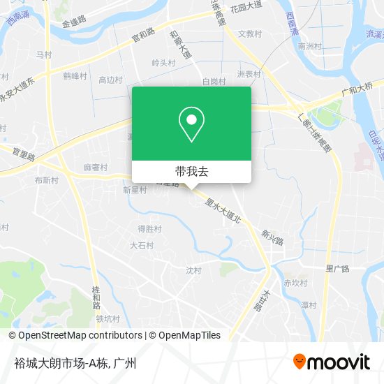 裕城大朗市场-A栋地图