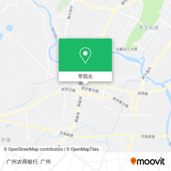 广州农商银行地图