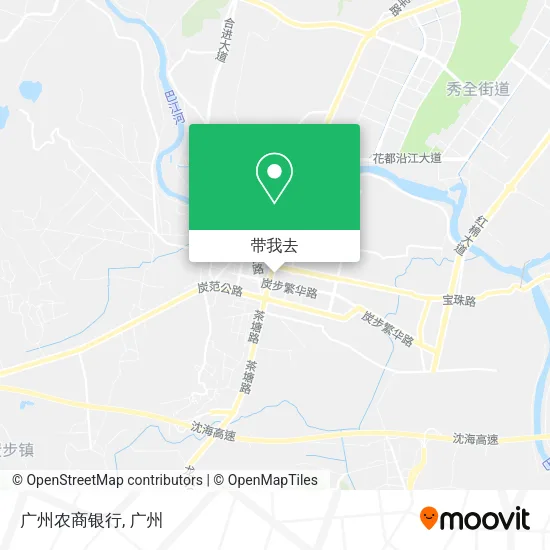 广州农商银行地图