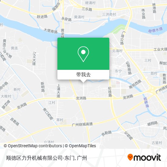 顺德区力升机械有限公司-东门地图