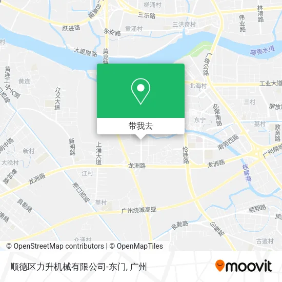 顺德区力升机械有限公司-东门地图