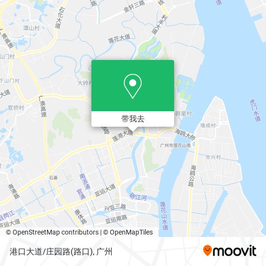 港口大道/庄园路(路口)地图