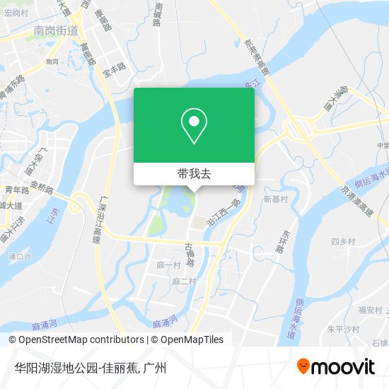 华阳湖湿地公园-佳丽蕉地图
