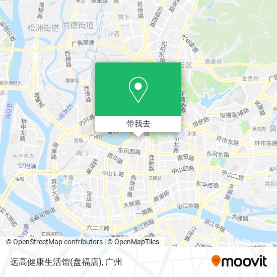 远高健康生活馆(盘福店)地图
