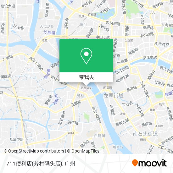 711便利店(芳村码头店)地图