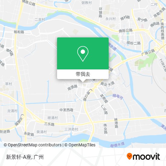新景轩-A座地图