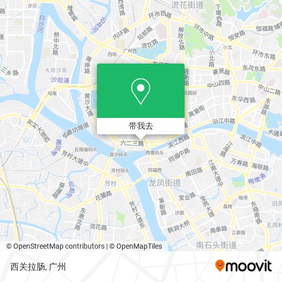 西关拉肠地图