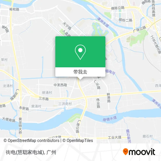 街电(慧聪家电城)地图
