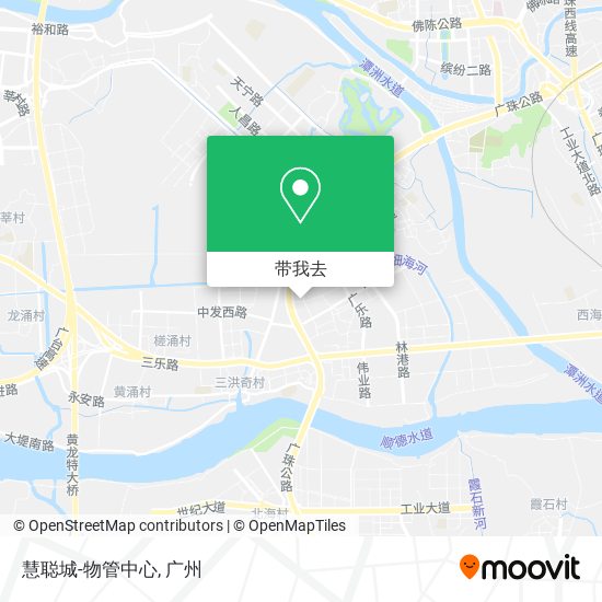 慧聪城-物管中心地图