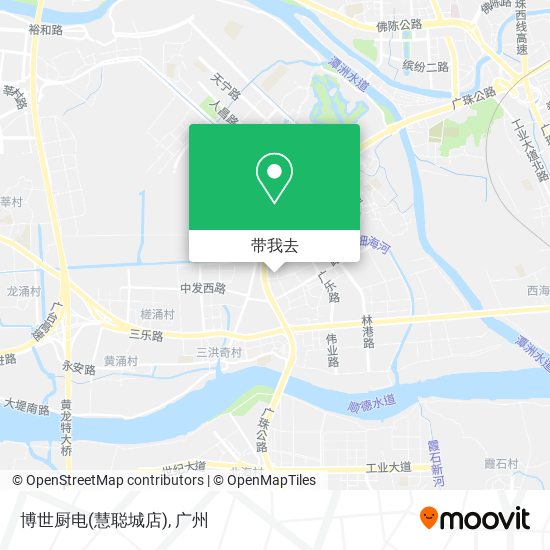 博世厨电(慧聪城店)地图