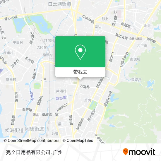 完全日用品有限公司地图