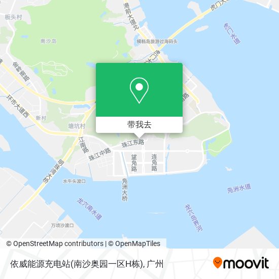 依威能源充电站(南沙奥园一区H栋)地图
