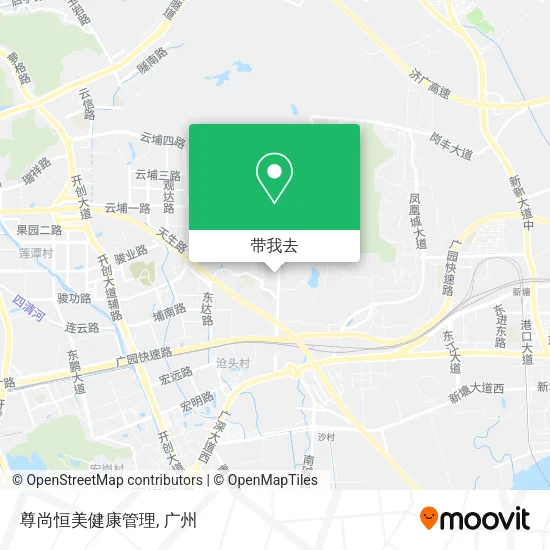 尊尚恒美健康管理地图