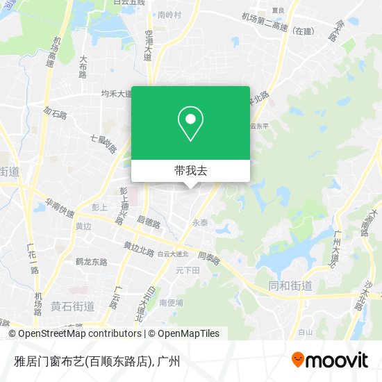 雅居门窗布艺(百顺东路店)地图