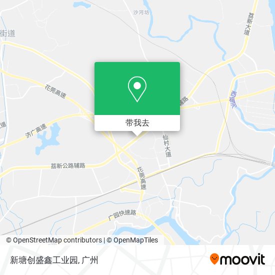 新塘创盛鑫工业园地图