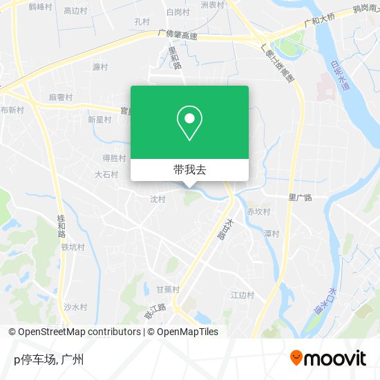 p停车场地图