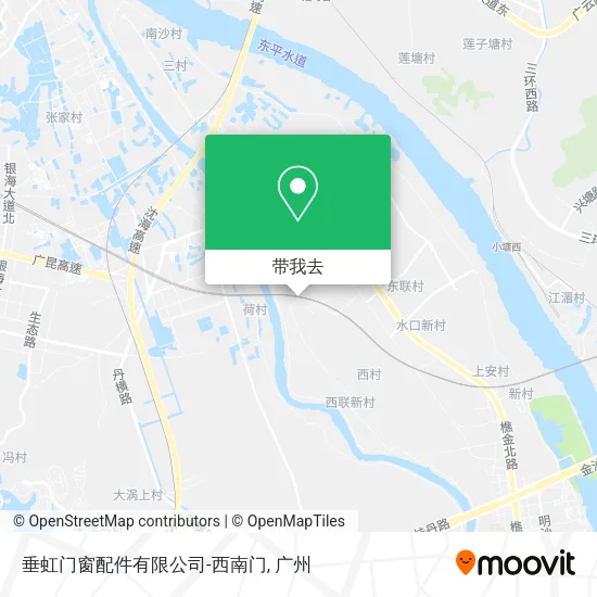 垂虹门窗配件有限公司-西南门地图
