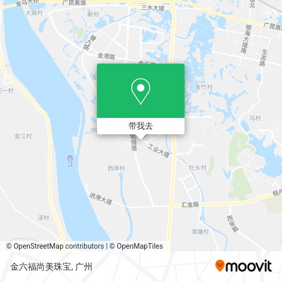 金六福尚美珠宝地图