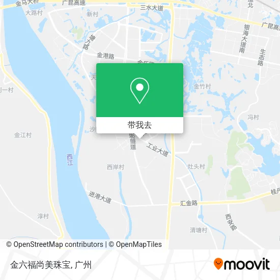 金六福尚美珠宝地图