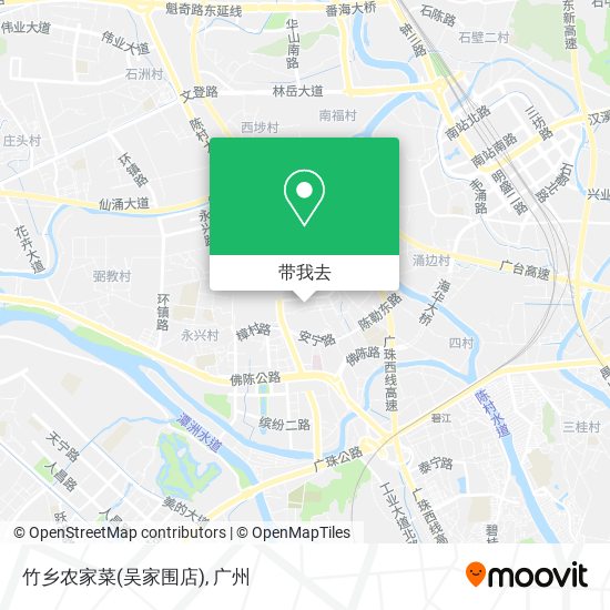 竹乡农家菜(吴家围店)地图