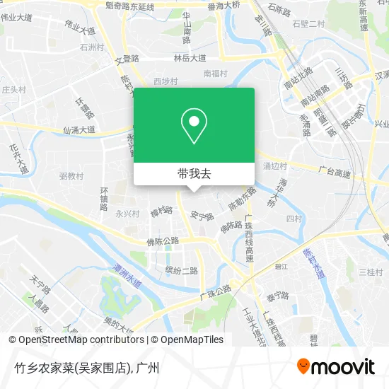 竹乡农家菜(吴家围店)地图
