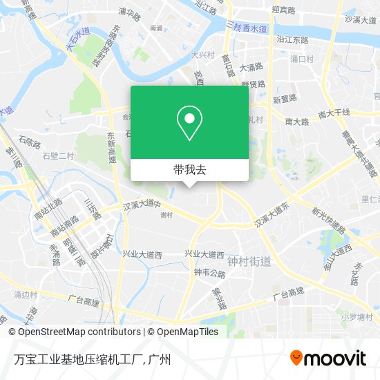 万宝工业基地压缩机工厂地图