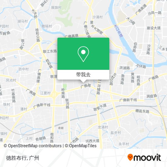 德胜布行地图