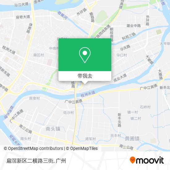 扁滘新区二横路三街地图