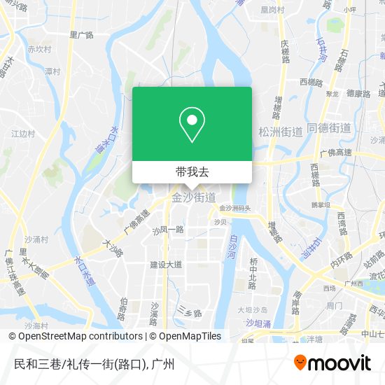民和三巷/礼传一街(路口)地图