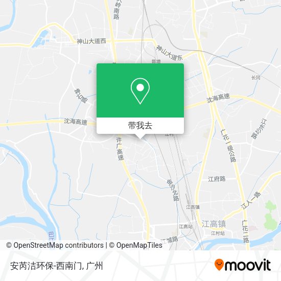 安芮洁环保-西南门地图
