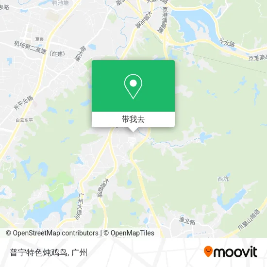 普宁特色炖鸡鸟地图