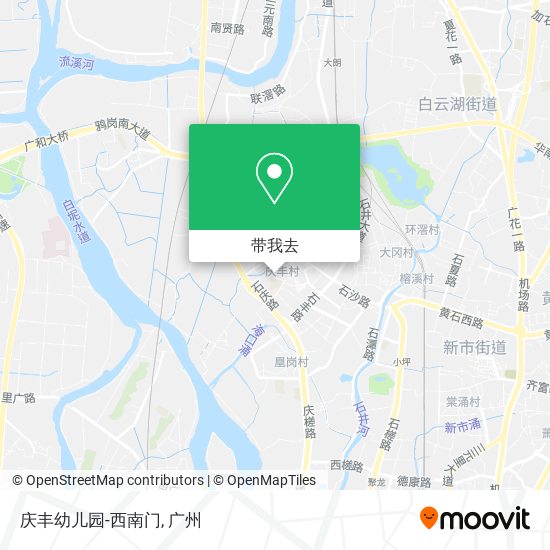 庆丰幼儿园-西南门地图