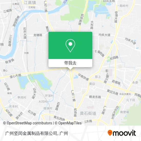 广州坚闰金属制品有限公司地图