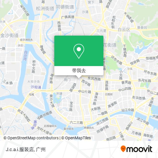J.c.a.i.服装店地图