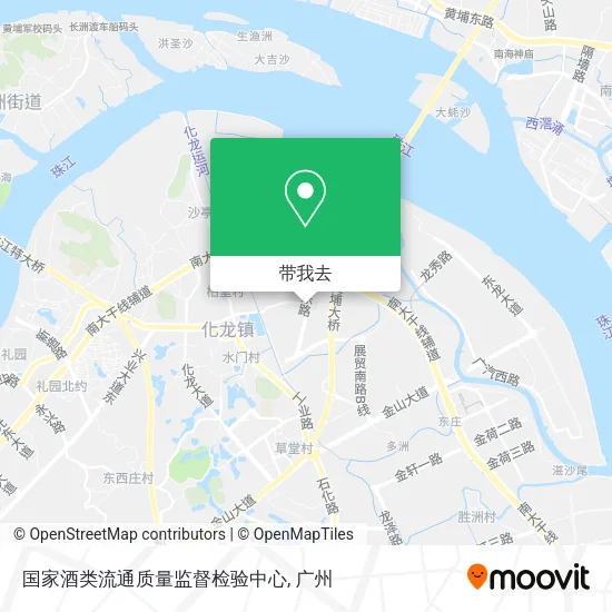 国家酒类流通质量监督检验中心地图